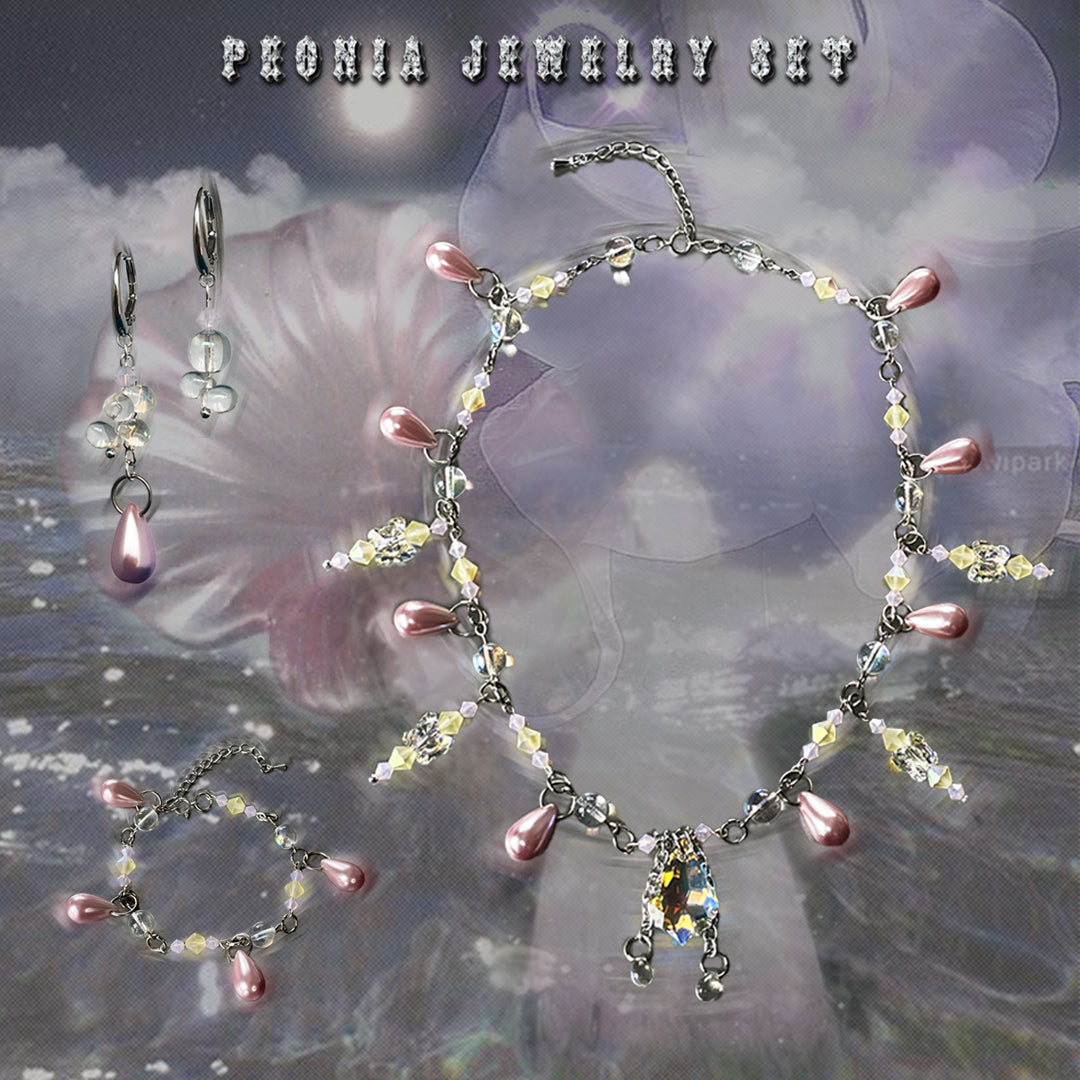 Boucles d'oreilles Peonia