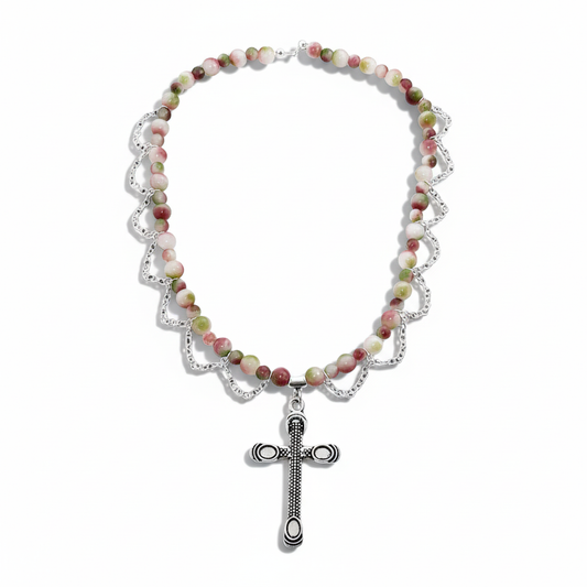 Photo studio - Collier croix