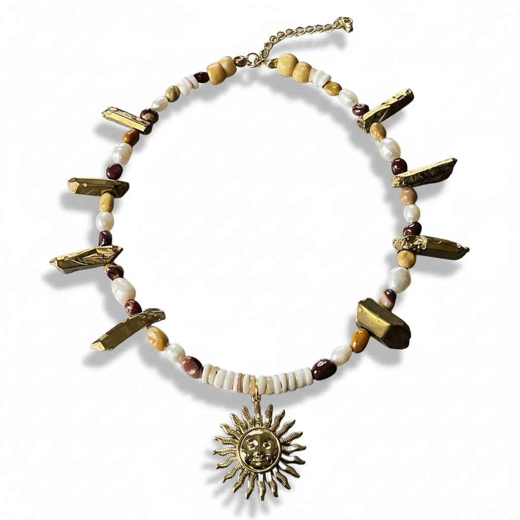 Photo studio - Collier soleil